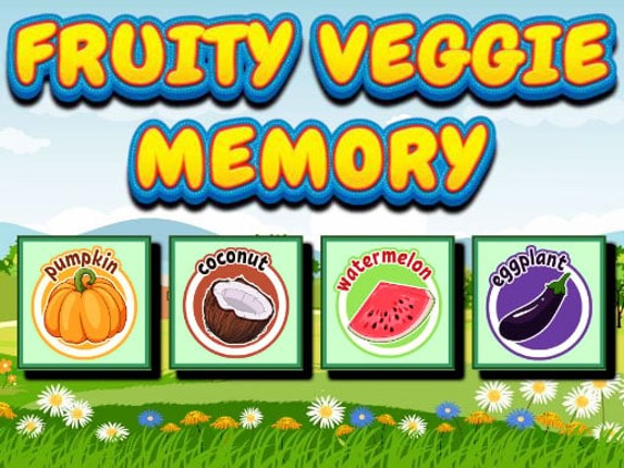 Fruity Veggie Memory Game Cover