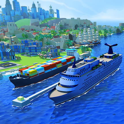 Sea Port: Cargo Boat Tycoon Game Cover