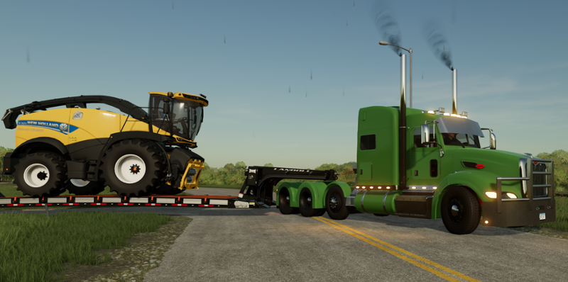 2014 Peterbilt 386 for FS22 Game Cover