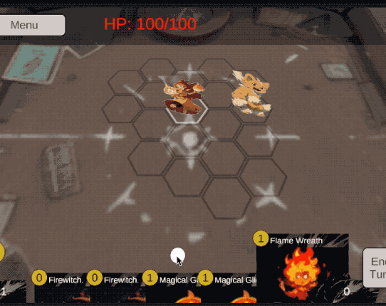 Hexagon Tactics: The Expanding Arena Game Cover