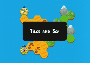 Tiles and Sea Image