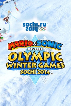 Mario & Sonic at the Sochi 2014 Olympic Winter Games Game Cover