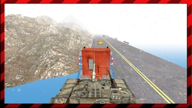 Military Tank Transporter Truck Mountain Simulator Image