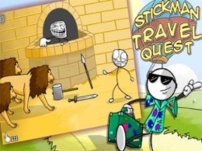 Stickman Travel Quest - Puzzle Adventure Game Image