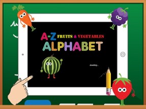 A-Z English Alphabet Kids - Fruits and Vegetables Image