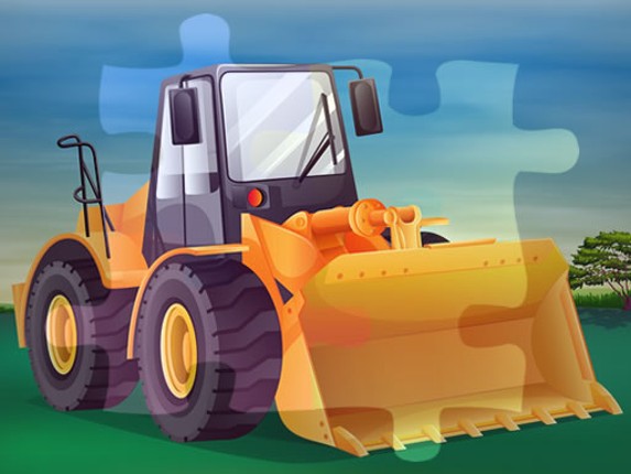 Bulldozers Jigsaw Game Game Cover