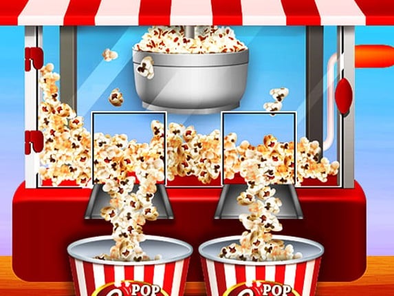 Caramel Popcorn Maker Factory : Crunchy Pop Corn Game Cover