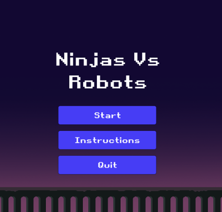 Ninjas Vs Robots Game Cover