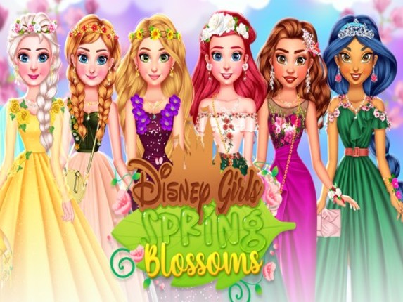 Princess Girls Spring Blossoms Game Cover