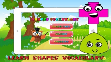 Shapes Vocabulary Learning Game for Preschool Kids Image