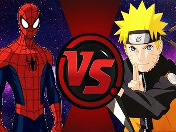 Spiderman Vs Naruto Game Cover