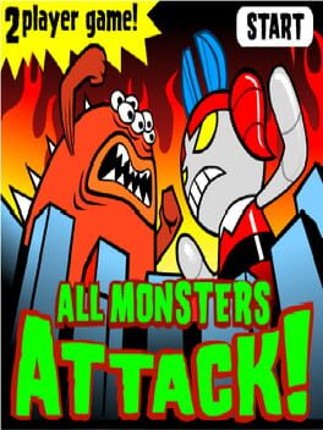 All Monsters Attack! Game Cover