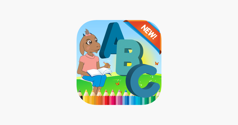 Farm Animals ABC Coloring Book for kids age 1-10 Game Cover