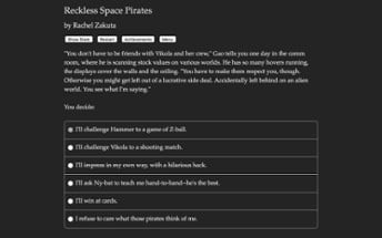 Reckless Space Pirates Image