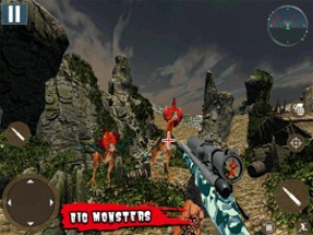 Wild Sniper Monster Game 3D Image