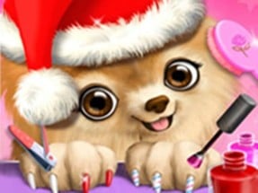 Christmas Salon - Santa Claus And Pets Makeover Image