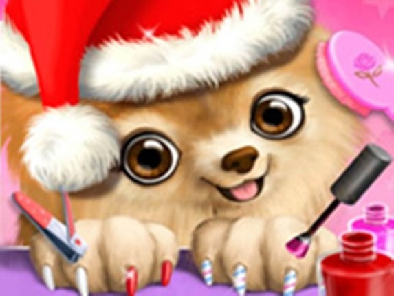 Christmas Salon - Santa Claus And Pets Makeover Game Cover