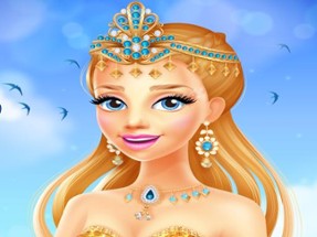Princess Cool - Coloring Street Book Paint Game Image
