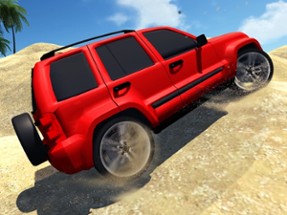 Desert Driving: Offroad Luxury Prado 3D Image