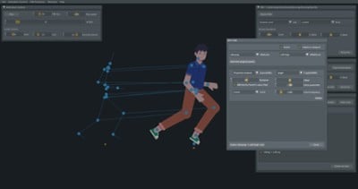 FBX2SPINE - 3D Mocap to 2D Animation Transfer Tool Image