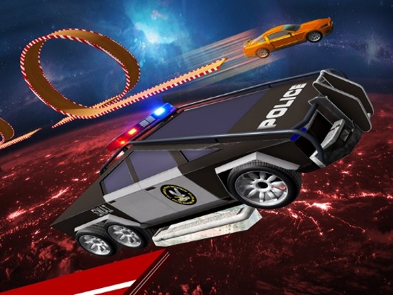 Cyber Truck Car Stunt Driving Simulator Game Cover