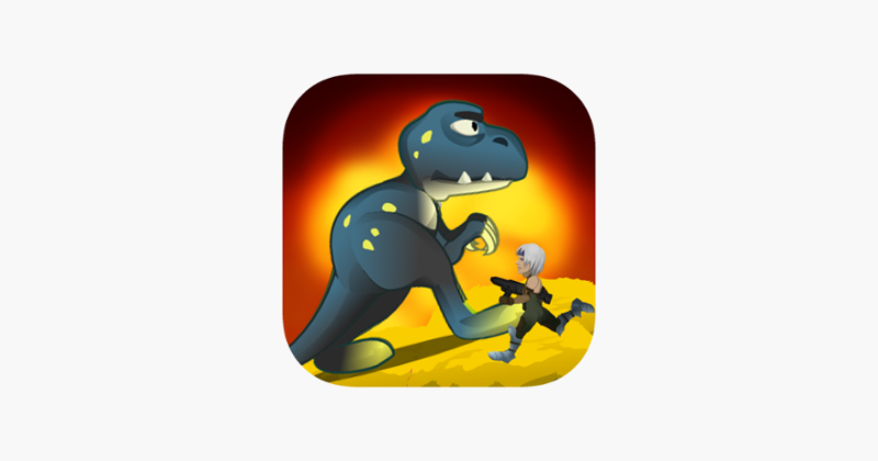 Dino vs man adventure - fight and dodge game Game Cover