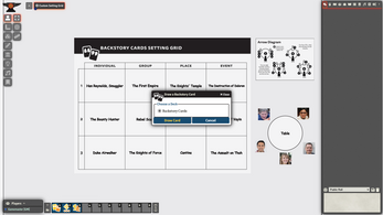 Backstory Cards: Core Deck for Foundry VTT Image