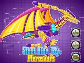 Steel Dino Toy:Mechanic Pterosaurs - 2 player game Image