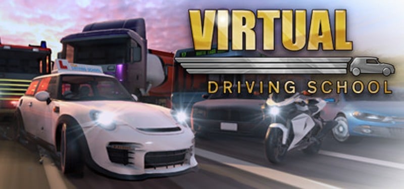 Virtual Driving School Game Cover