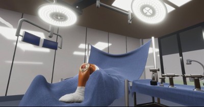 VR TKA Surgery Simulator Image