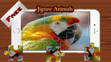 Animals Photo Jigsaw Puzzle - Magic Amazing HD Puzzle for Kids and Toddler Learning Games Free Image