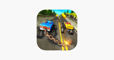 Chained Monster Truck Racing Image