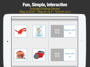 Digraphs sh - Flashcards &amp; Games Image