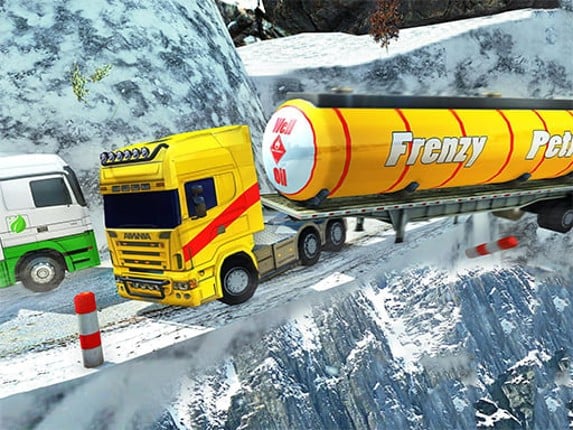 Extreme Winter Oil Tanker Truck Drive Game Cover