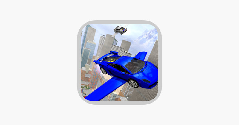 Futuristic Flying City Car Game Cover