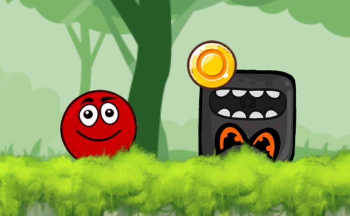 Ball Hero Adventure: Red Bounce Ball Game Cover