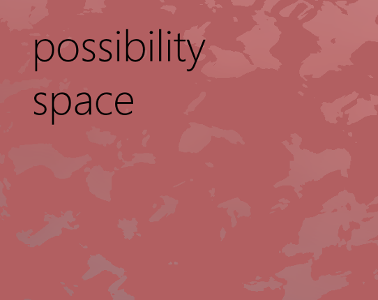 Possibility Space Game Cover