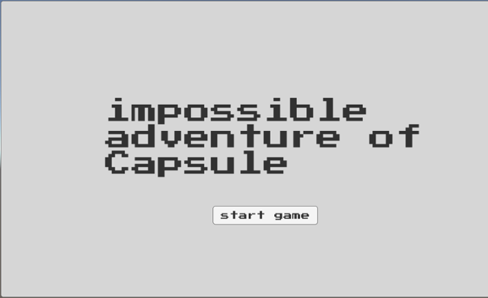 Impossible Adventure of Capsule Game Cover