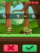 Math Game - Hero vs Monster Image