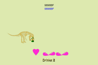 Dinosaur Gets REALLY Drunk Image