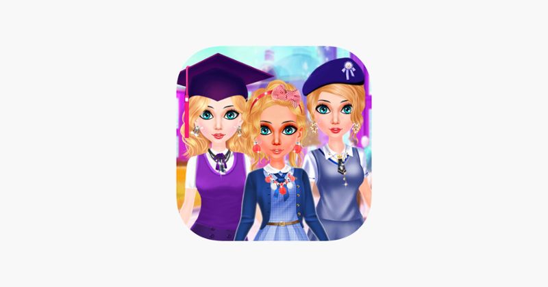 High School Fashion Dress Up Game Cover