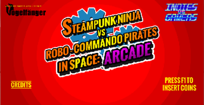 Steampunk Ninja vs. Robo-Commando Pirates in Space: Arcade Image