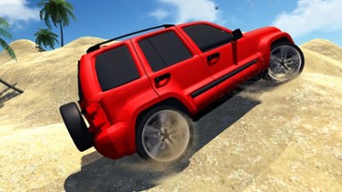 Desert Driving: Offroad Luxury Prado 3D Image