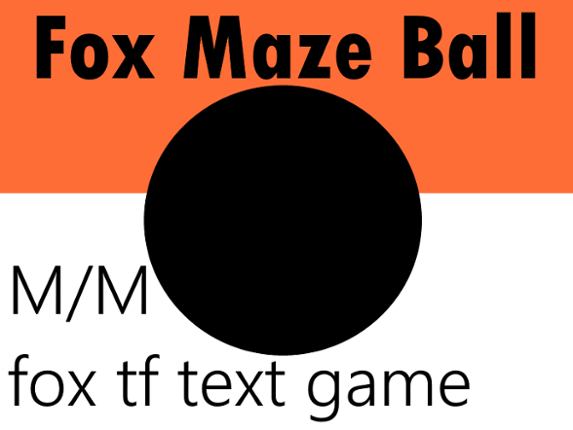Fox Maze Ball Game Cover