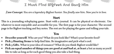 I Must Find Bigfoot And Bang Him Image