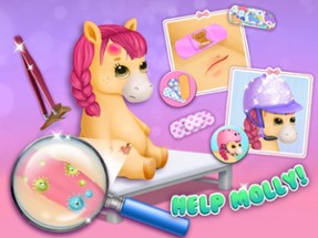 Pony Sisters Pet Hospital - Pink Horse Doctor Image