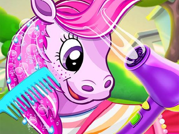 Ponys Pet Salon Game Cover