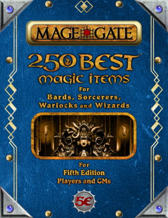 250 Best Magic Items for Bards, Sorcerers, Warlocks, and Wizards Game Cover