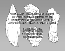 [OLD] Base - Generic Male Wolf Base Version 1 (SFW) Image