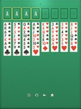 Freecell - move all cards to the top Image